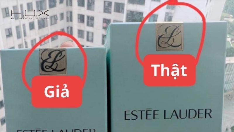 Cách phân biệt serum Estee Lauder thật và giả thông qua vỏ hộp