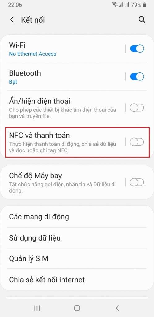 3 Cách Kiểm Tra Điện Thoại Có NFC