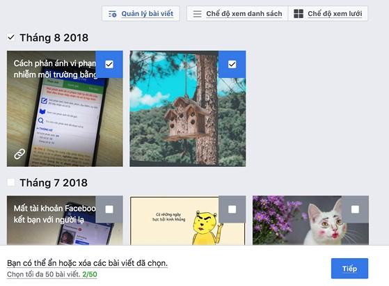 Cách xóa dữ liệu Facebook nhưng giữ lại tài khoản