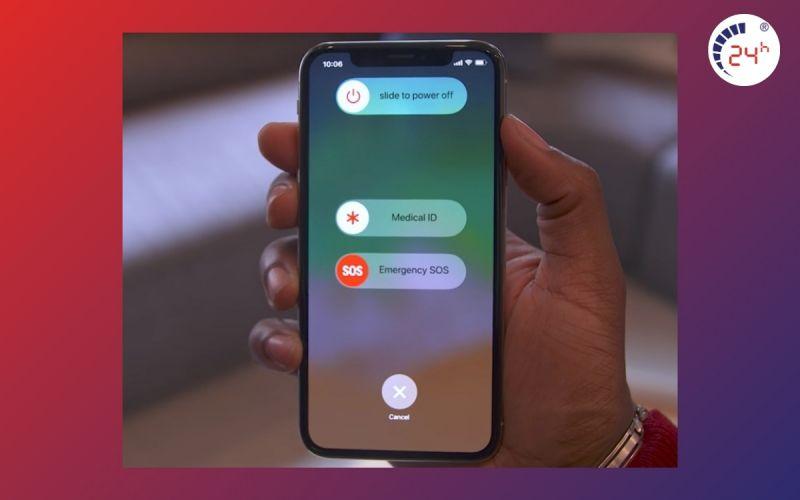 cách tắt nguồn iPhone X khi bị đơ