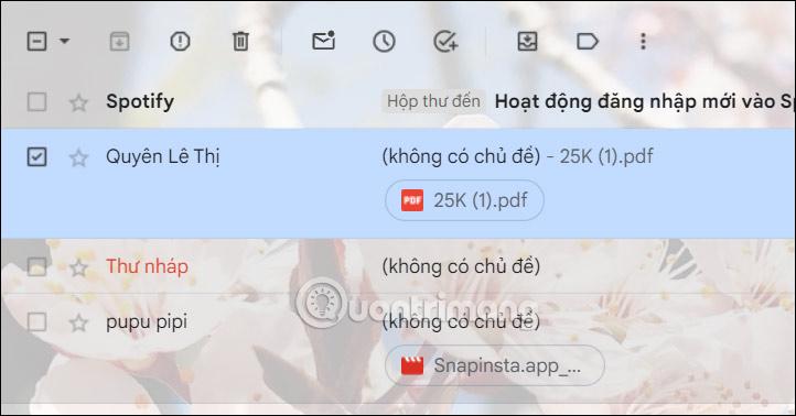 Bỏ lưu trữ thư trong Gmail