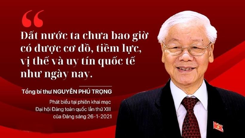 “Đất nước ta chưa bao giờ có được cơ đồ, tiềm lực, vị thế và uy tín quốc thế như ngày nay" | Cổng TTĐT tỉnh Hà Tĩnh