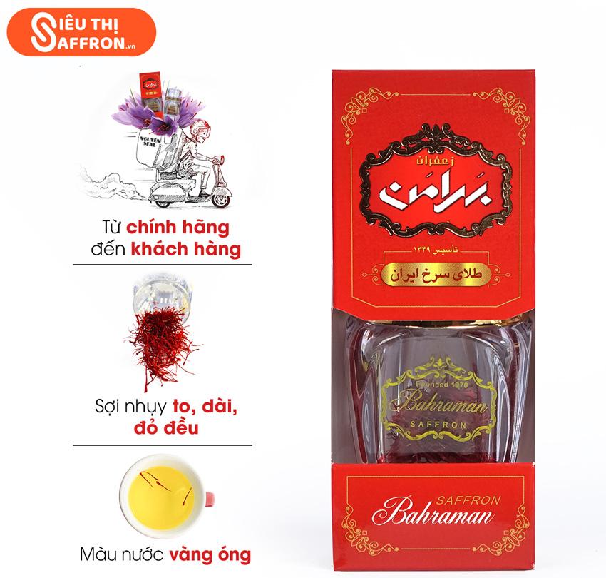 Nhụy hoa nghệ tây Saffron Bahraman