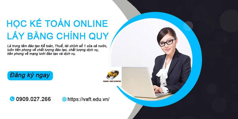 Học kế toán online lấy bằng chính quy - Đào Tạo Kế Toán