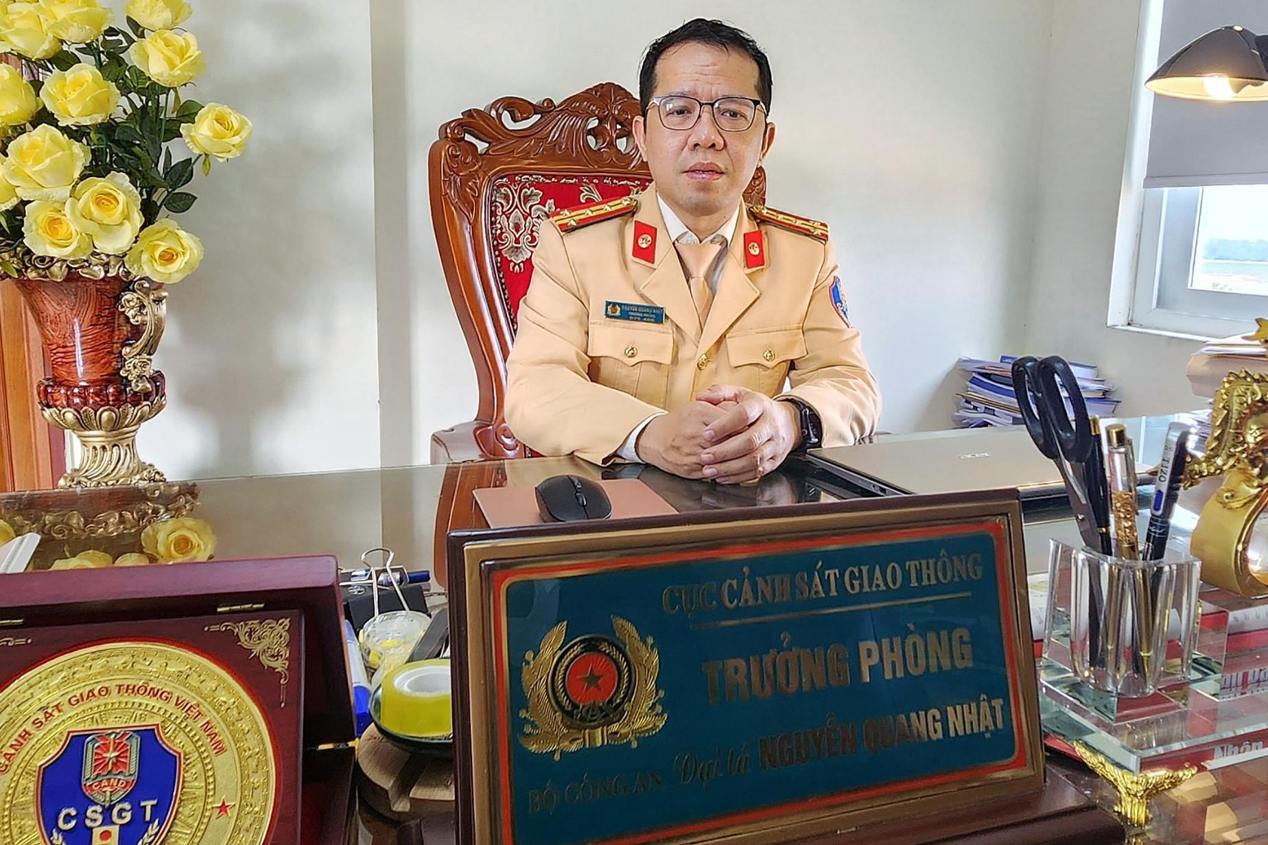 Đại tá Nguyễn Quang Nhật: CSGT xử lý nồng độ cồn "không phải là cỗ máy"