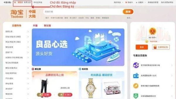 Hướng dẫn cách mua hàng Taobao trực tiếp về Việt Nam