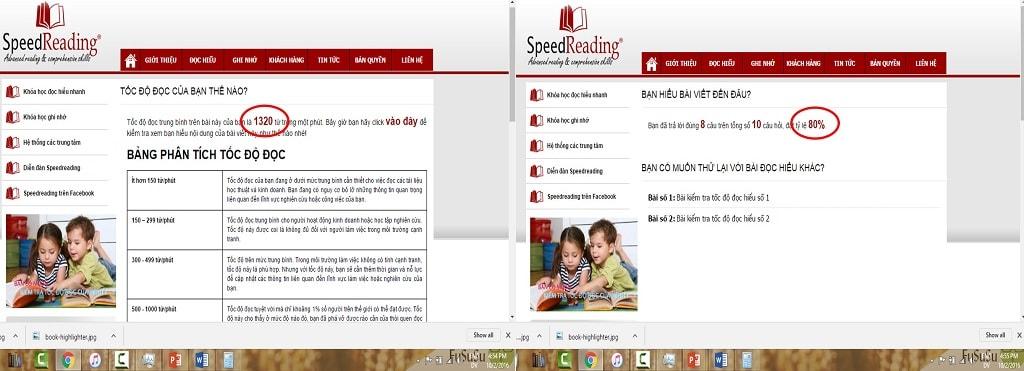 tốc độ đọc nhanh của fususu vào 2/10/2016
