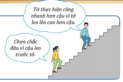 Giải Vật lí 10 Bài 24: Công suất - Kết nối tri thức (ảnh 1)