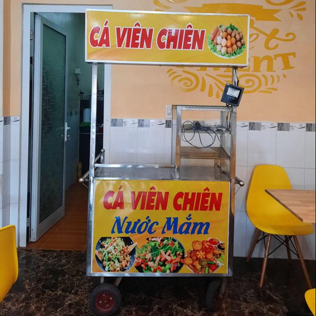 Xe cá viên chiên cũ thanh lý