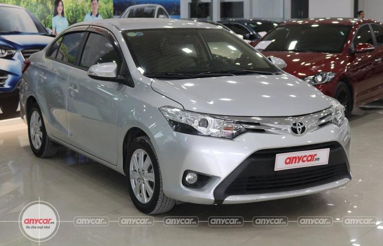 Giá xe Toyota Vios 2017 cũ tháng 07/2024