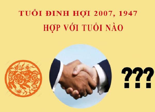 Sinh năm 2007 tuổi con gì?