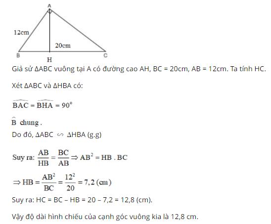 Bài 46, 47, 48, 49, 50, 51, 52 trang 84, 85 SGK Toán 8 tập 2 -Các trường hợp đồng dạng của tam giác vuông-Luyện tập