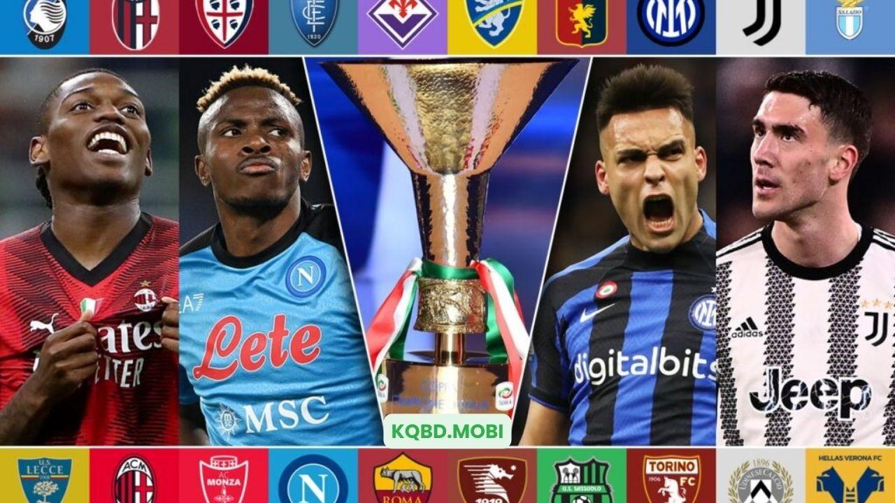 Bảng xếp hạng Serie A hôm nay mùa giải 2024-2025