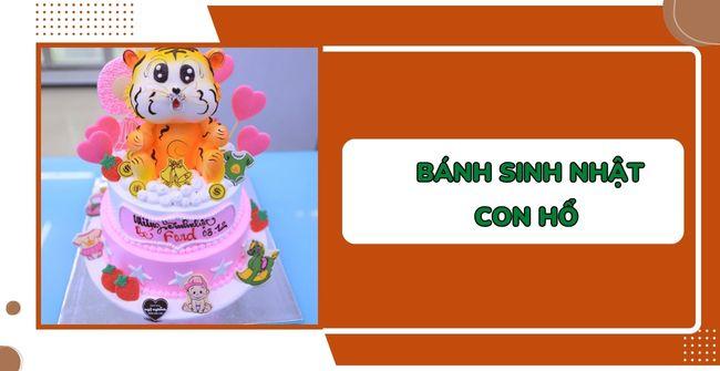 Bánh sinh nhật con hổ