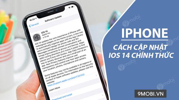 Bí quyết cập nhật iOS 14 hiệu quả