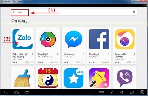 Cách đăng ký Zalo trên máy tính sử dụng BlueStacks