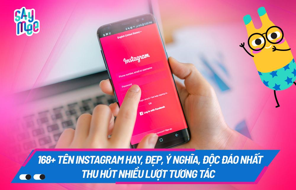 Đặt tên Instagram hay