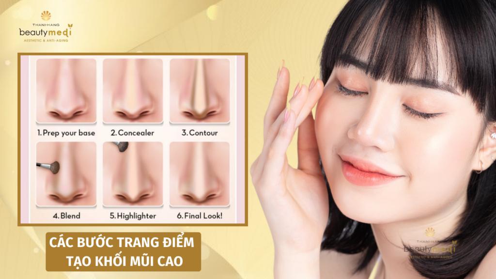 Các phương pháp sửa mũi tự nhiên, không dao kéo ngay tại nhà