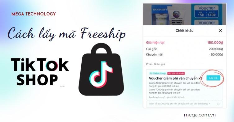 Cách lấy mã freeship TikTok nhanh chóng, đơn giản