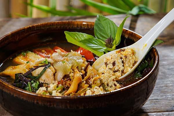 Bún riêu chay hương vị thanh đạm