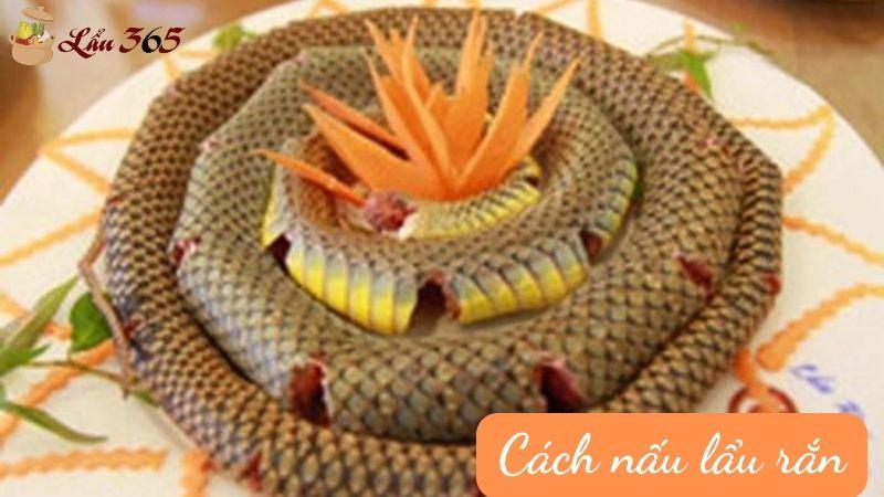 Cách nấu lẩu rắn