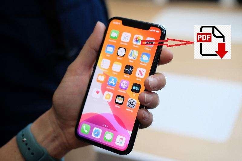 chuyển ảnh sang pdf trên iphone 1