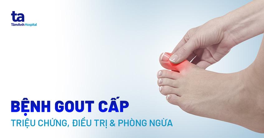 bệnh gout cấp tính