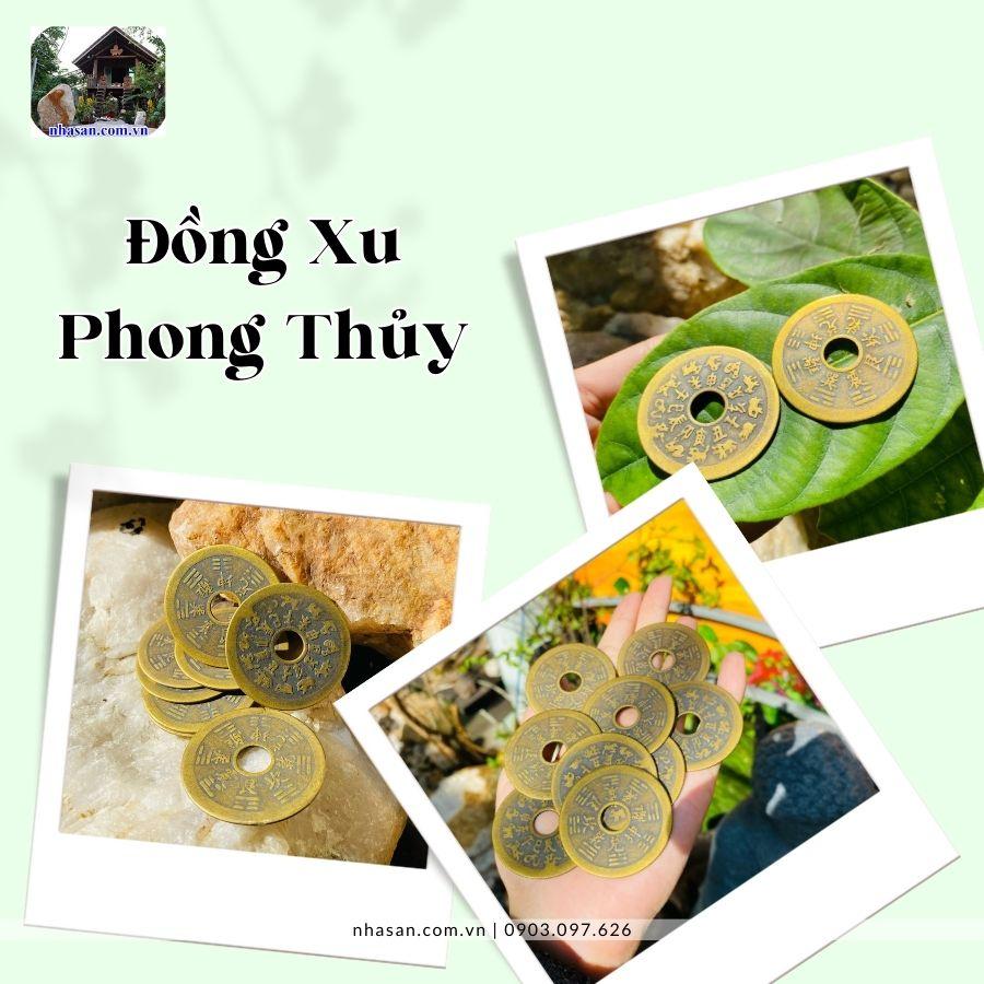 Đồng xu phong thủy cầu may mắn cầu tài lộc đến với bạn