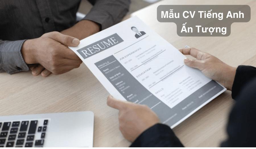 Tuyển tập 14 mẫu CV tiếng Anh chuyên nghiệp ấn tượng nhất giúp bạn ghi điểm tuyệt đối