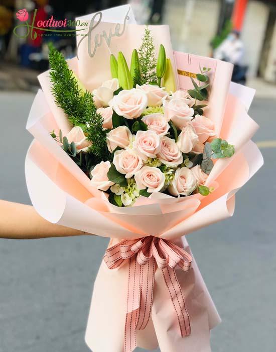 Tổng hợp những hình ảnh hoa hồng nhạt đẹp nhất