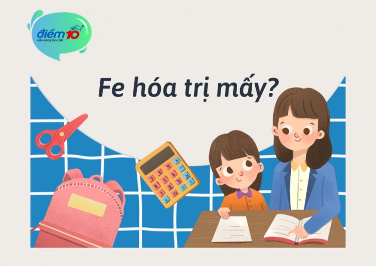 Fe hóa trị mấy?