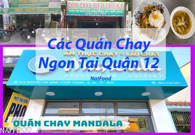 Các quán chay quận 12 ngon chất lượng nhất hiện nay