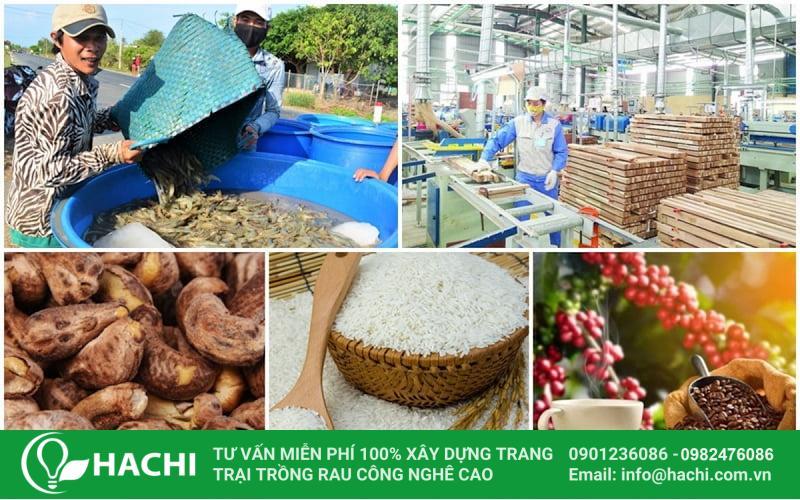 Việt Nam xuất khẩu nhiều mặt hàng nông sản