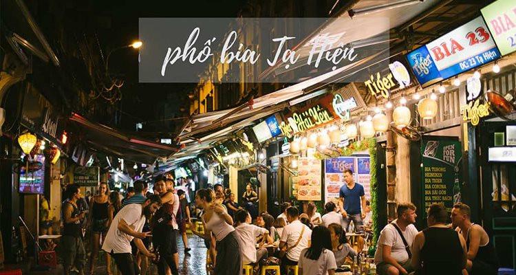 Phố bia Tạ Hiện - con phố không ngủ giữa lòng Thủ đô