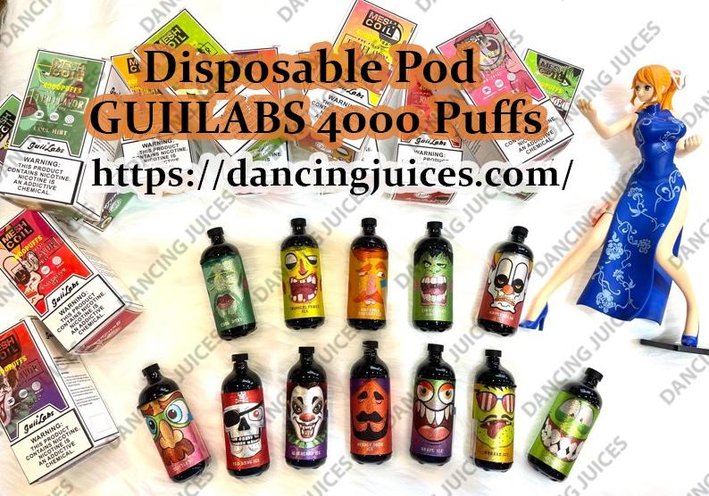 GUIILABS 4000 Puffs – Disposable Pod Hoạt Hình Dễ Thương