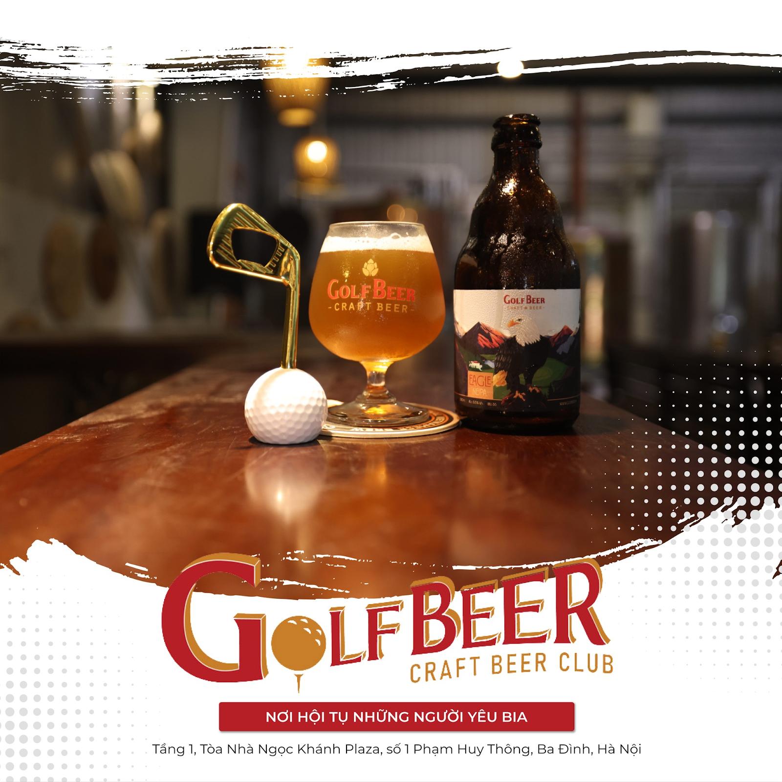 Golf Beer-quấn bia chill quên lối về tại Hà Nội