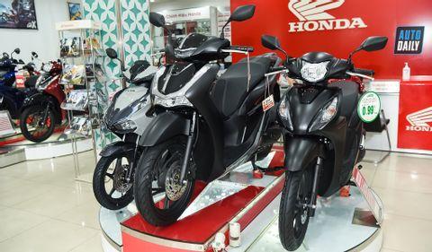 Honda SH 2021 về đại lý, bản đen mờ chênh giá hơn 10 triệu