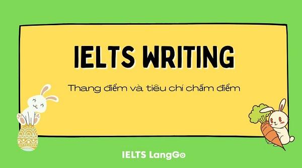 Hướng dẫn cách tính thang điểm và tiêu chí chấm điểm cho phần thi IELTS Writing