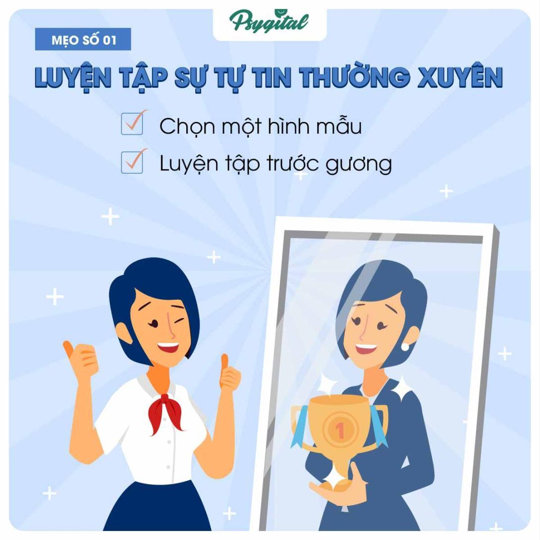 4 Mẹo giúp các bạn học sinh "tự tin khoe cá tính" | Psygital