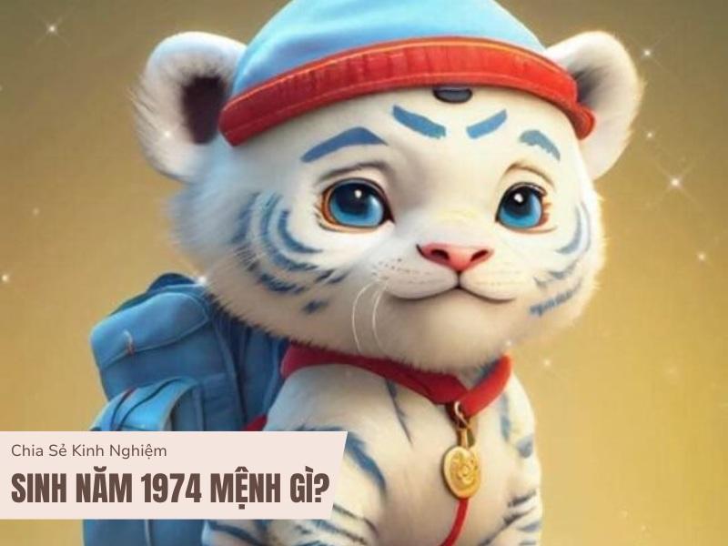 Sinh năm 1974 mệnh gì?