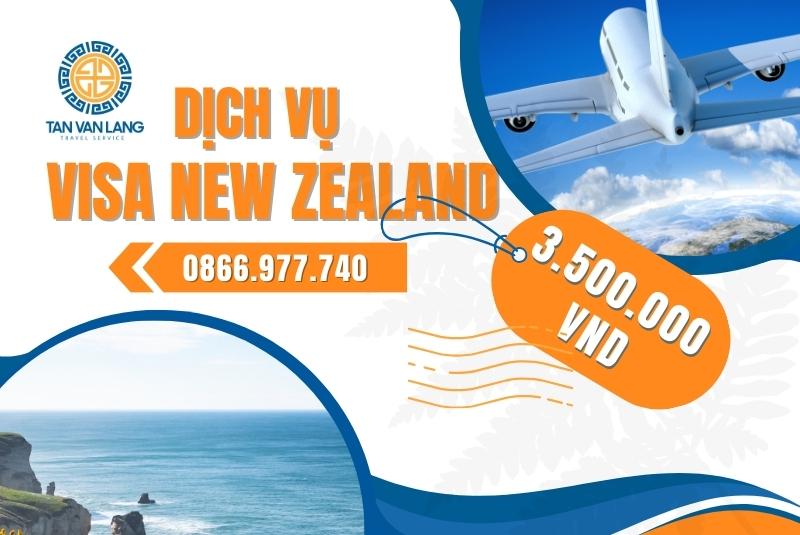 Dịch vụ xin visa New Zealand du lịch 2024 chỉ 3.500.000đ