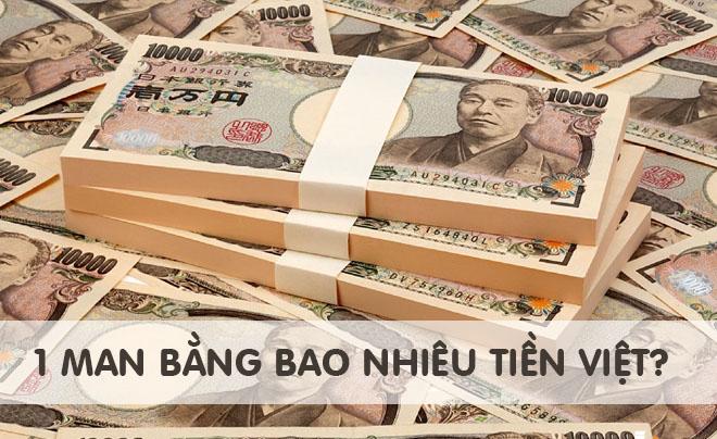 1 Man bằng bao nhiêu tiền Việt?