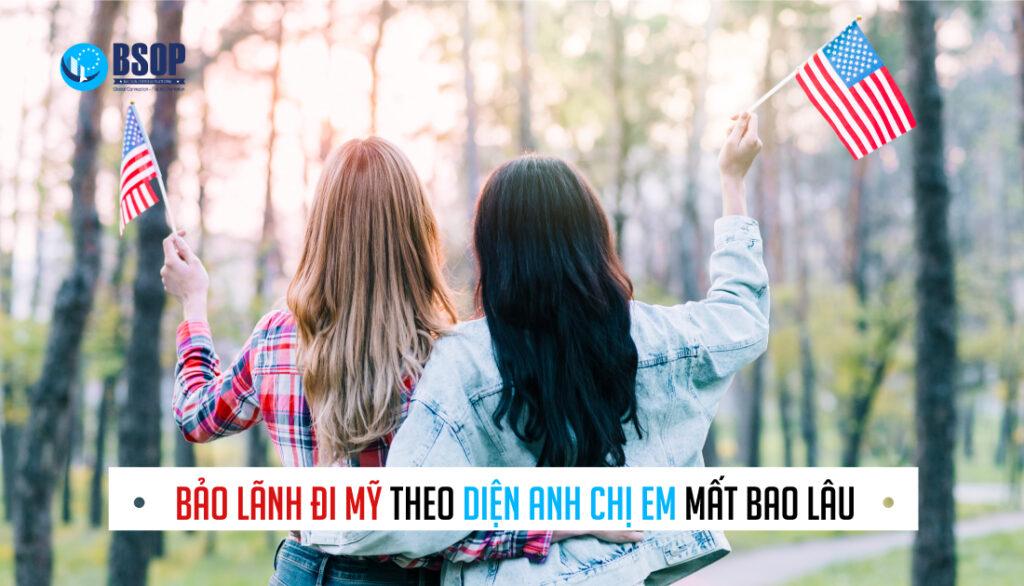 Bảo lãnh đi Mỹ theo diện anh chị em (bảo lãnh diện f4) mất bao lâu?