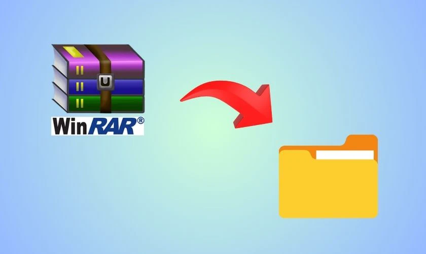 Cách giải nén file RAR trên Win 11 nhanh, đơn giản