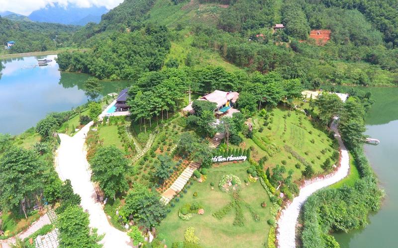 Đà Bắc – Hòa Bình: Hồ Tằm homestay xây dựng khi chưa chuyển đổi mục đích sử dụng đất