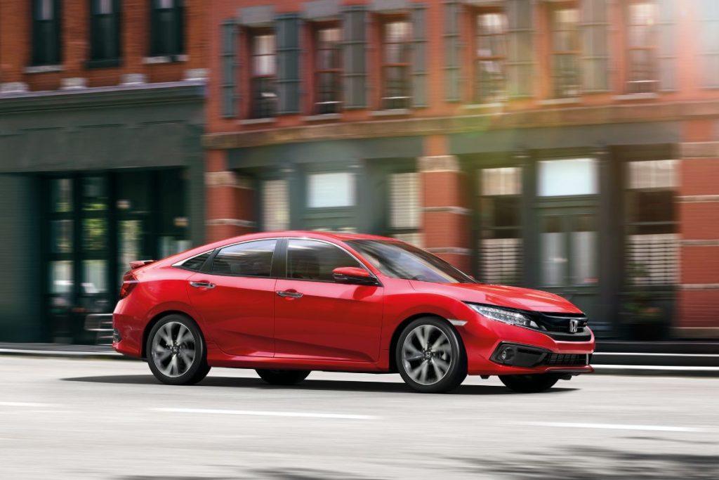 Honda Civic 2019 với 3 phiên bảng: E, G và RS