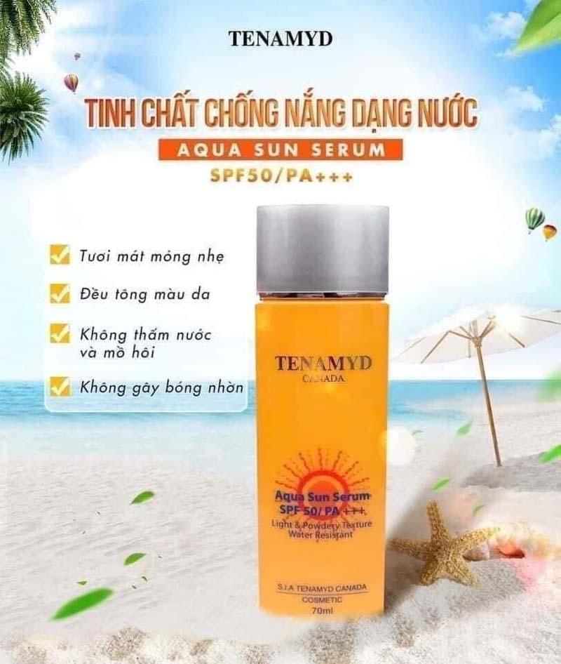 tenamyd aqua sun serum