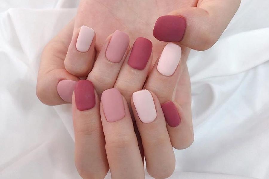 Mẫu Nail Pastel với nhiều màu sắc khác nhau