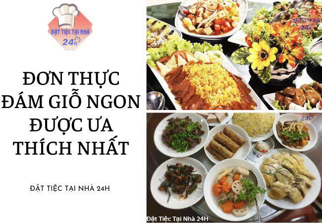 Thực đơn các món ngon đám giỗ