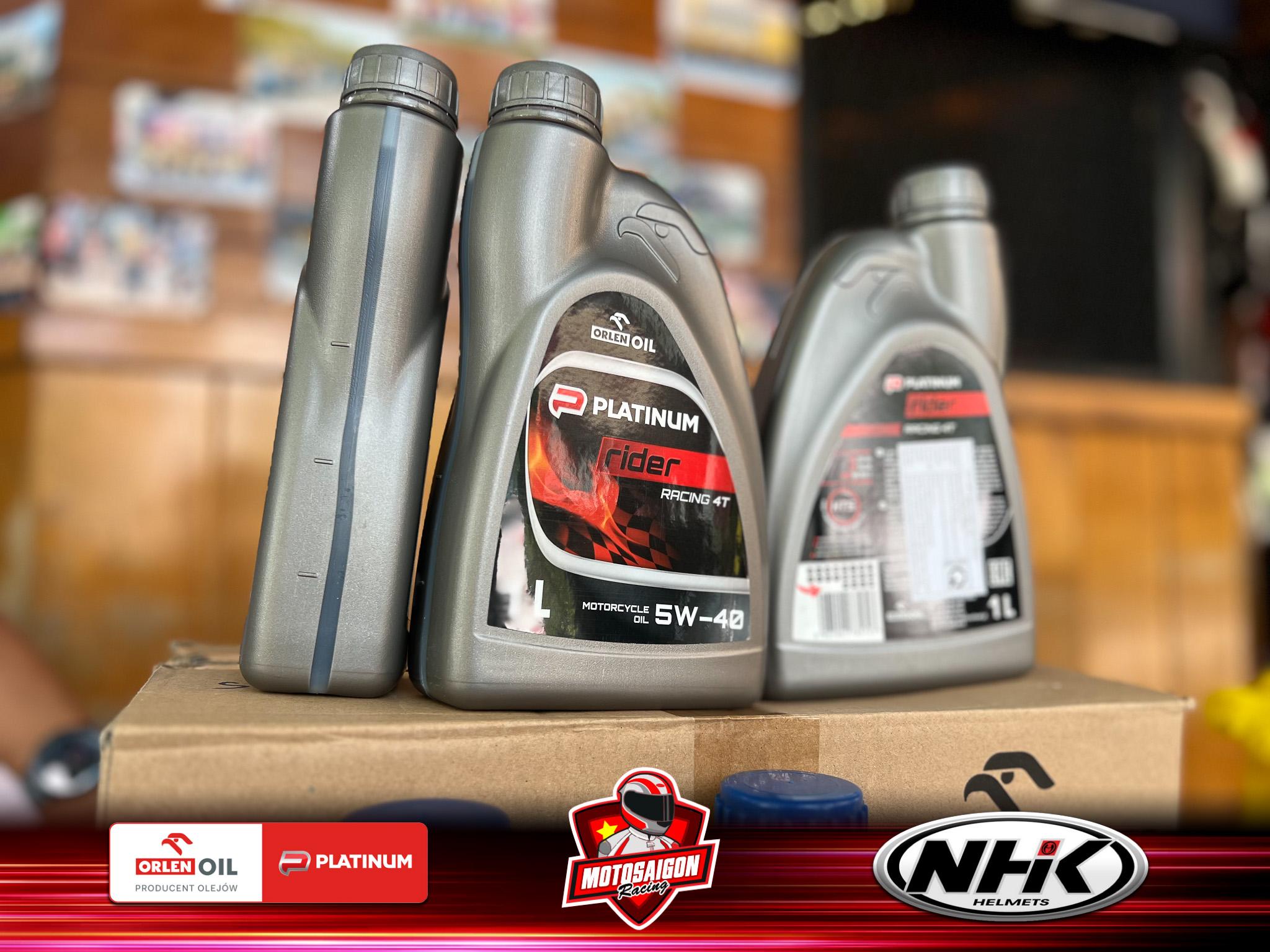 Dầu nhớt Orlen Oil Platinum với công nghệ HTS trứ danh từ xe đua F1